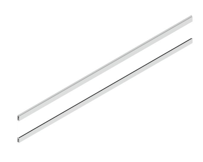 Osmo Multi-Fence Co-Extrusion Creativprofil Glas eloxiert 184 x 1,9 x 25,3 cm