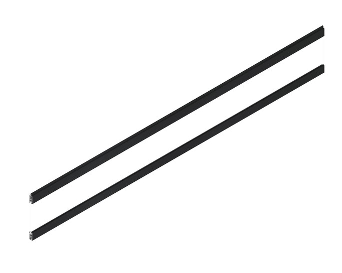 Osmo Multi-Fence Co-Extrusion Creativprofil Glas Anthrazit 184 x 1,9 x 25,3 cm
