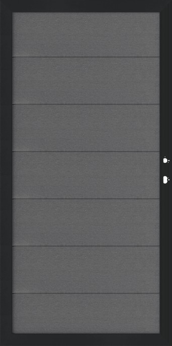Osmo Tor Multi-Fence Elegance B, Alu-Anthrazit Hellgrau 89 x 178 cm