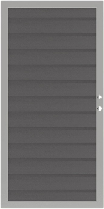 Osmo Tor Multi-Fence Hellgrau 89 x 178 cm