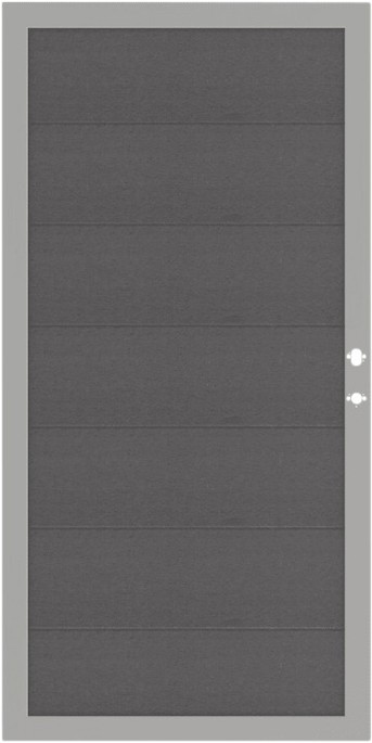 Osmo Tor Multi-Fence Elegance B Hellgrau 89 x 178 cm