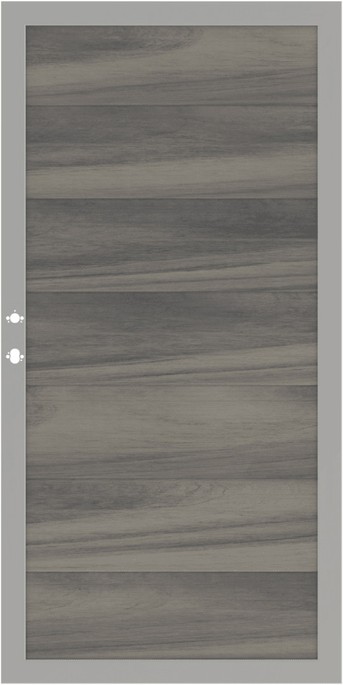 Osmo Tor Multi-Fence Co-Extrusion Silvergrey 89 x 178 cm