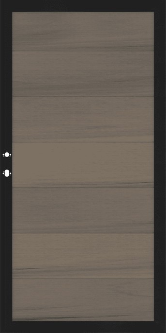 Osmo Tor Multi-Fence Co-Extrusion, Alu-Anthrazit Lightbrown 89 x 178 cm