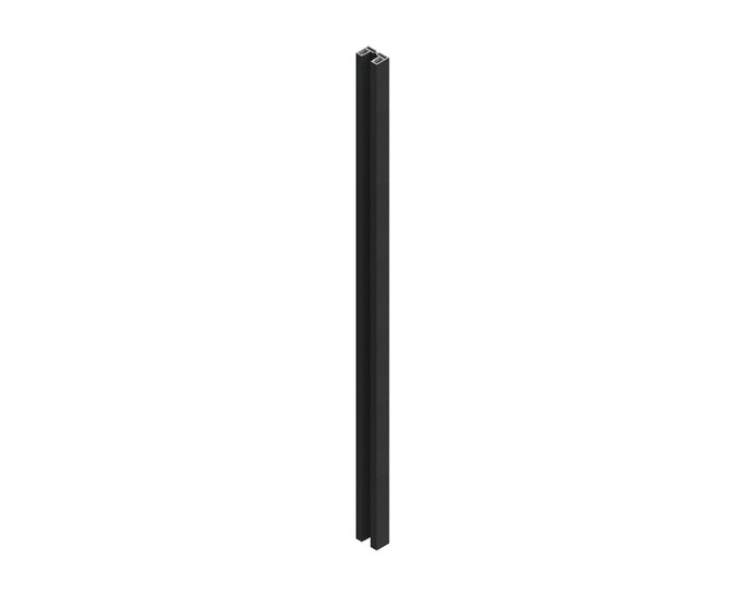 Osmo Wandanschlusspfosten Anthrazit 5 x 3 x 200 cm