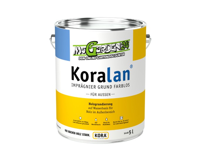 Koralan Imprägnier-Grund Farblos 5l Holzschutzgrundierung