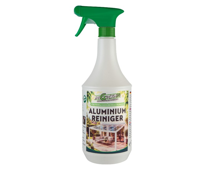 Aluminiumreiniger für Terrassenüberdachungen