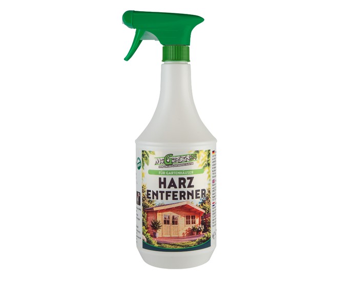 Harzentferner für Gartenhäuser