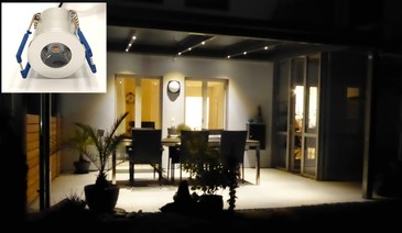 6pcs-9pcs-12pcs LED complete sets met FB - dimbaar voor terrasoverkapping