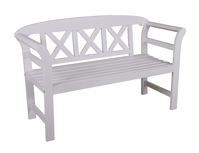 Bank VANCOUVER 2-Sitzer Eukalyptus FSC 100%, 128cm