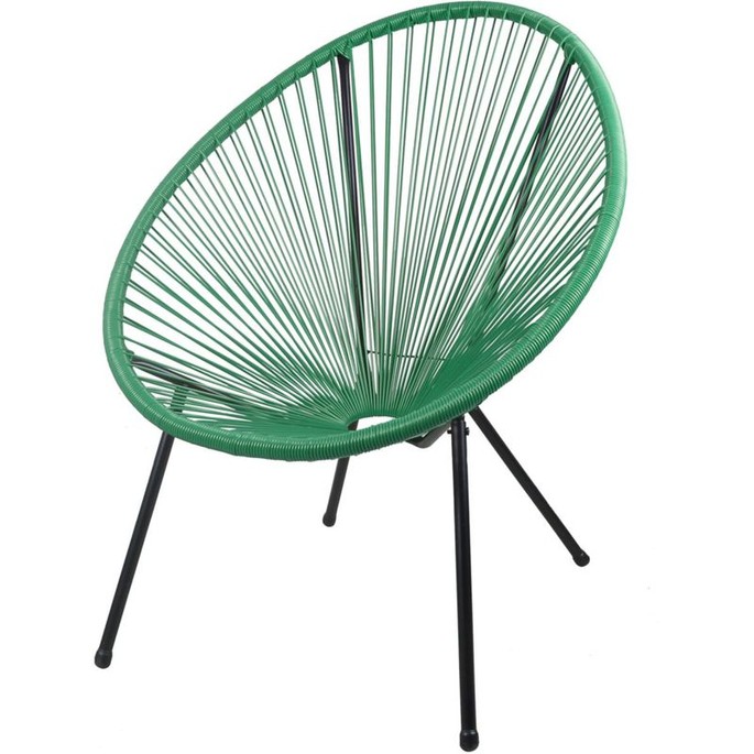Relaxsessel DALIDA 2er Set grün