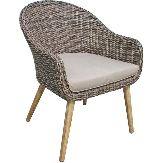 2er Set Stuhl Pueblo mit Auflage