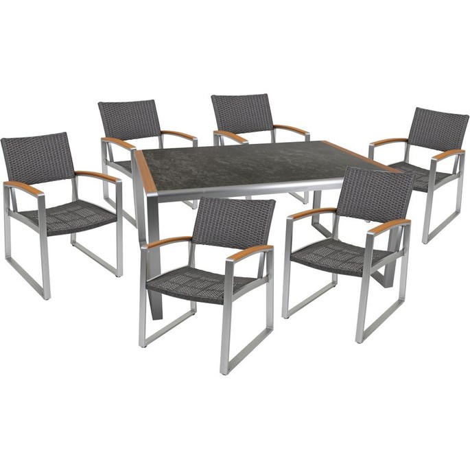 Tischgruppe Averna Set, 7-tlg.