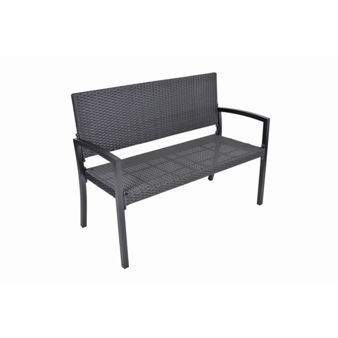Parkbank Sanremo zwart