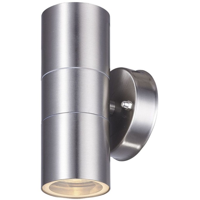 Wandlamp roestvast staal (103199)