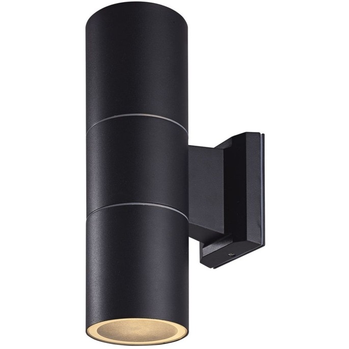 Wandlamp aluminium, zwart (103206)