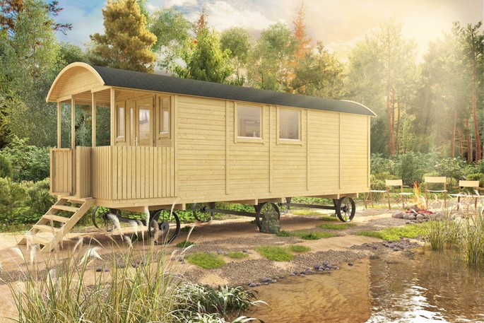 Pipowagen Kathleen 240 × 720 cm