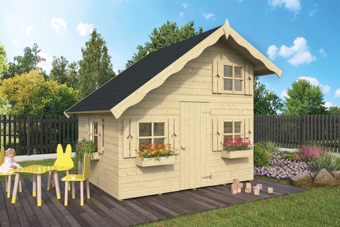 Kinderspeelhuisje Lola 220 x 180 cm