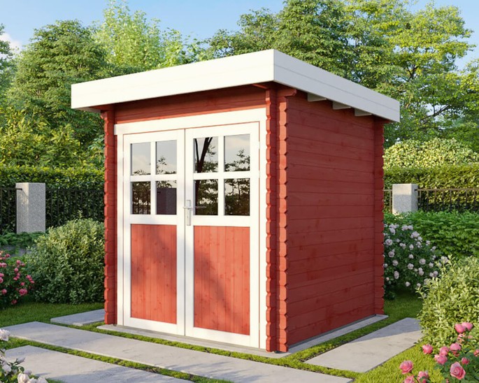 Tuinhuis/blokhut Rom 200 × 200 cm