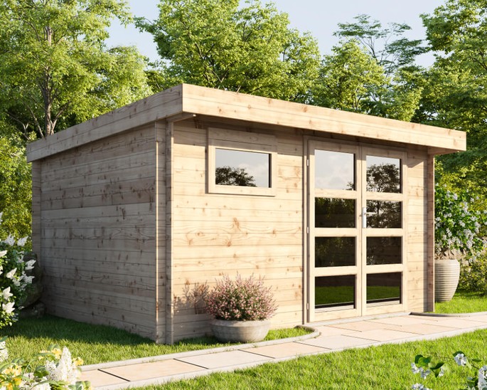 Tuinhuis/blokhut Nizza 390 × 300 cm