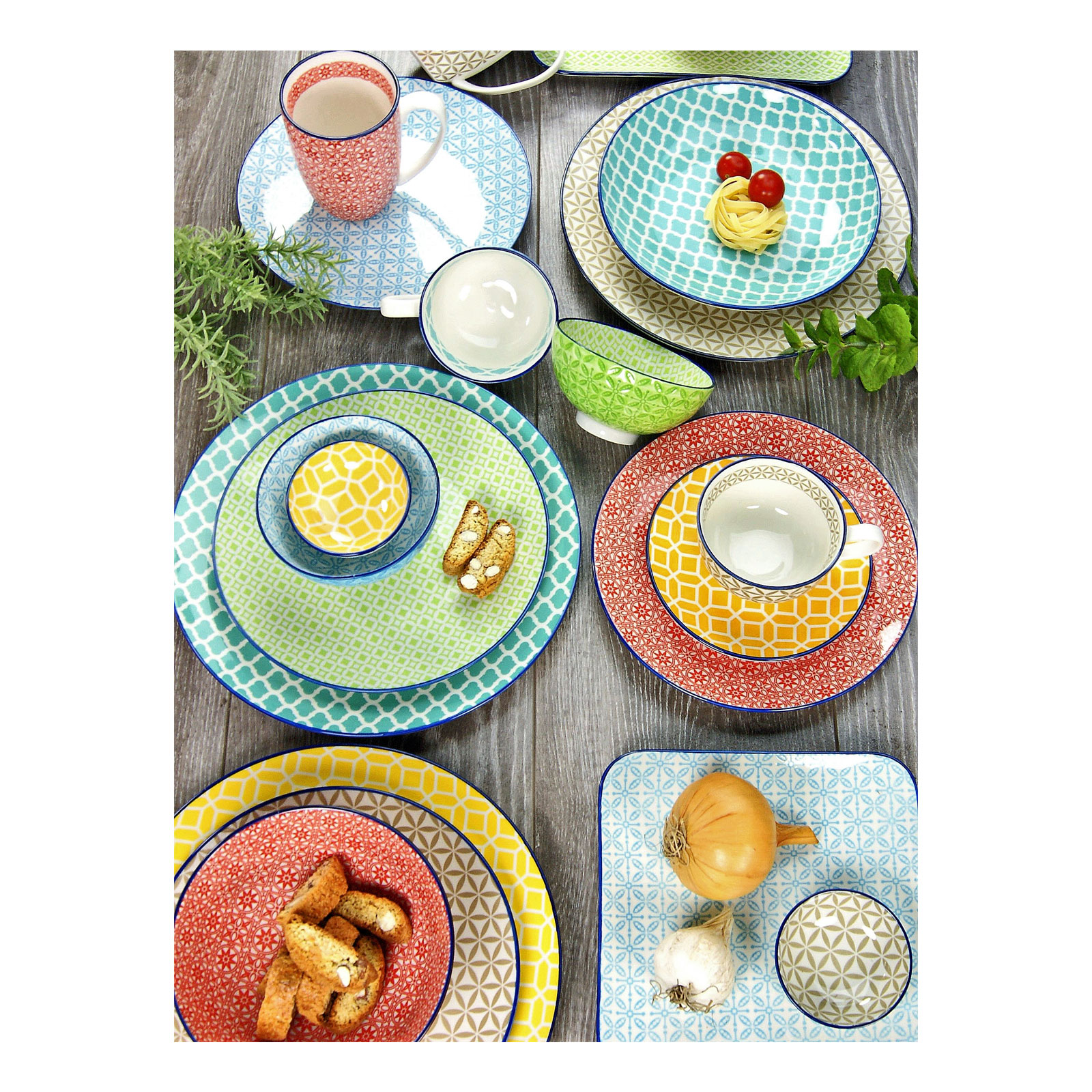 CreaTable, 17362, Serie Mediterran, Kombiservice 16 tlg - Bild 2