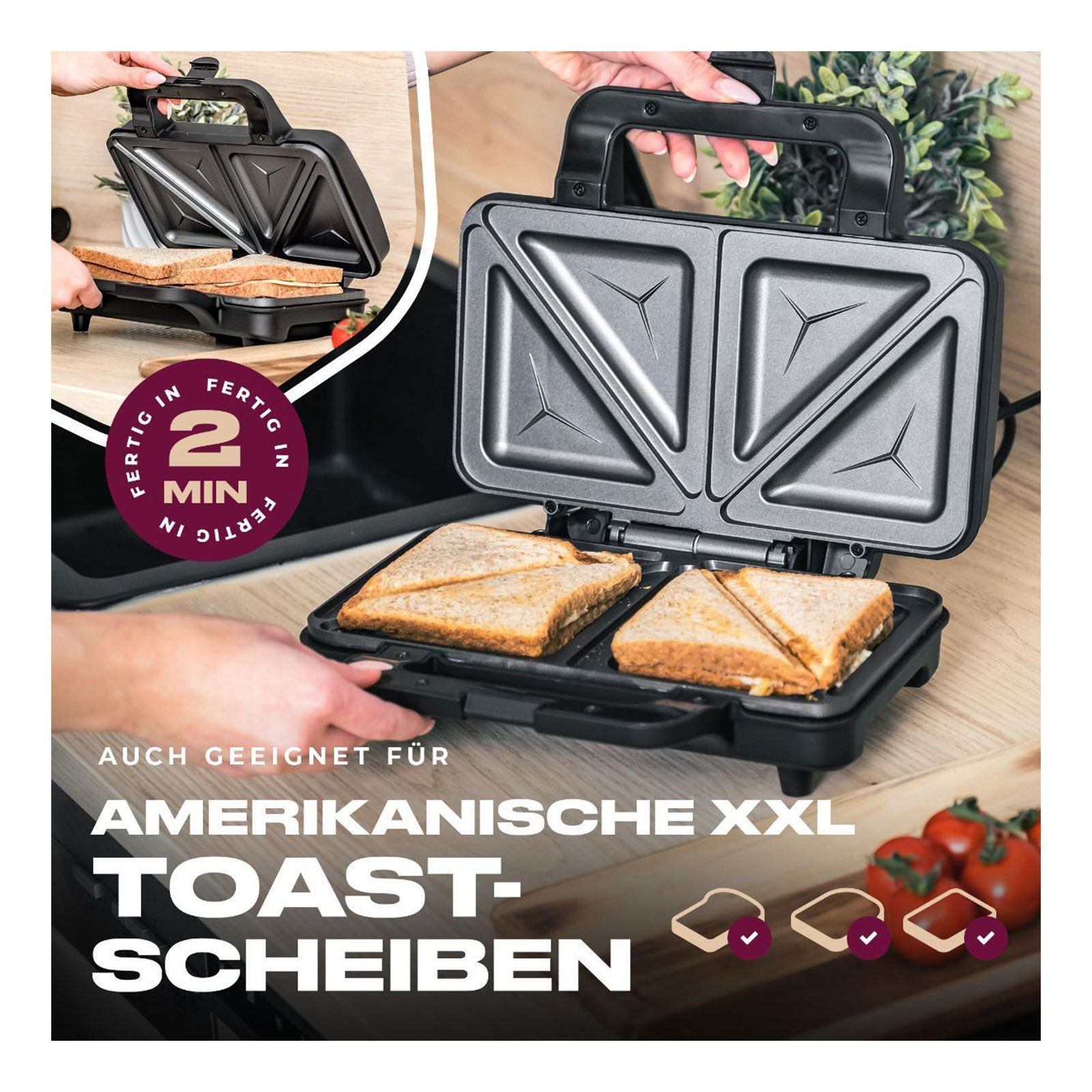 PRO PC-ST 1092 SANDWICHTOASTER - Bild 4
