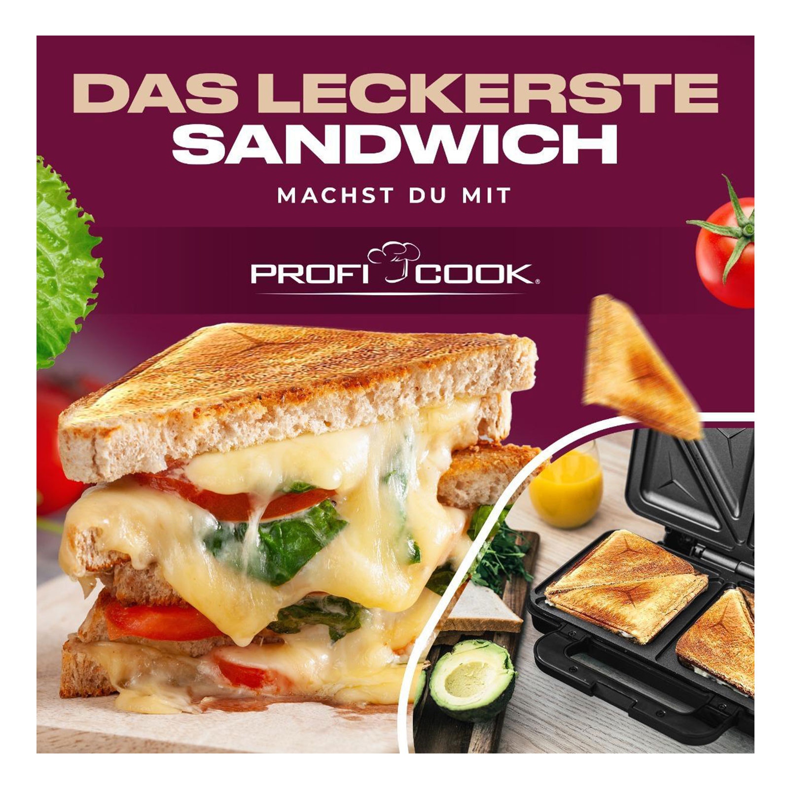 PRO PC-ST 1092 SANDWICHTOASTER - Bild 8
