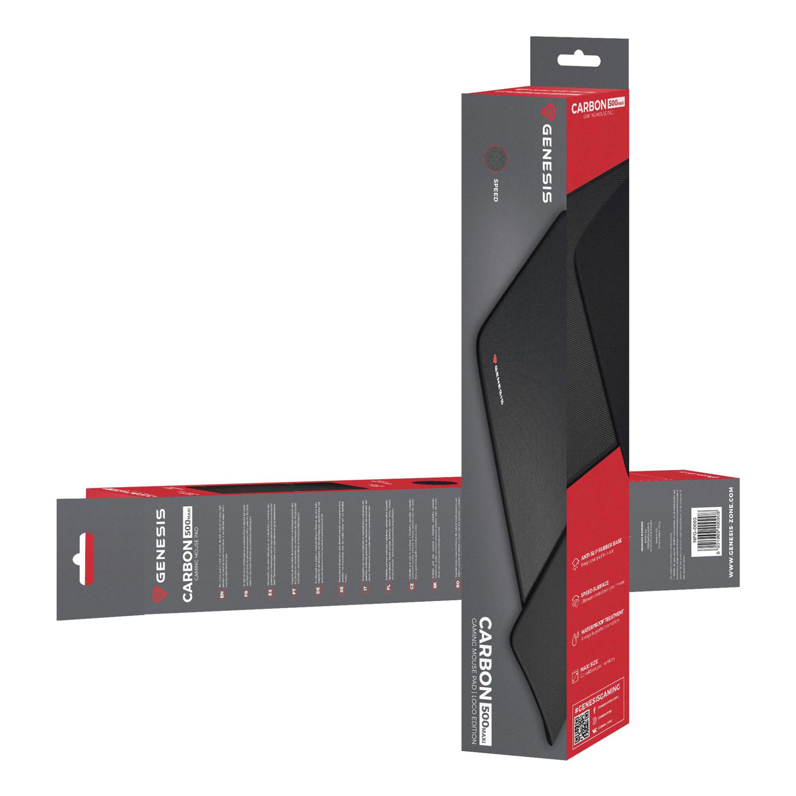 GEN Mauspad CARBON 500