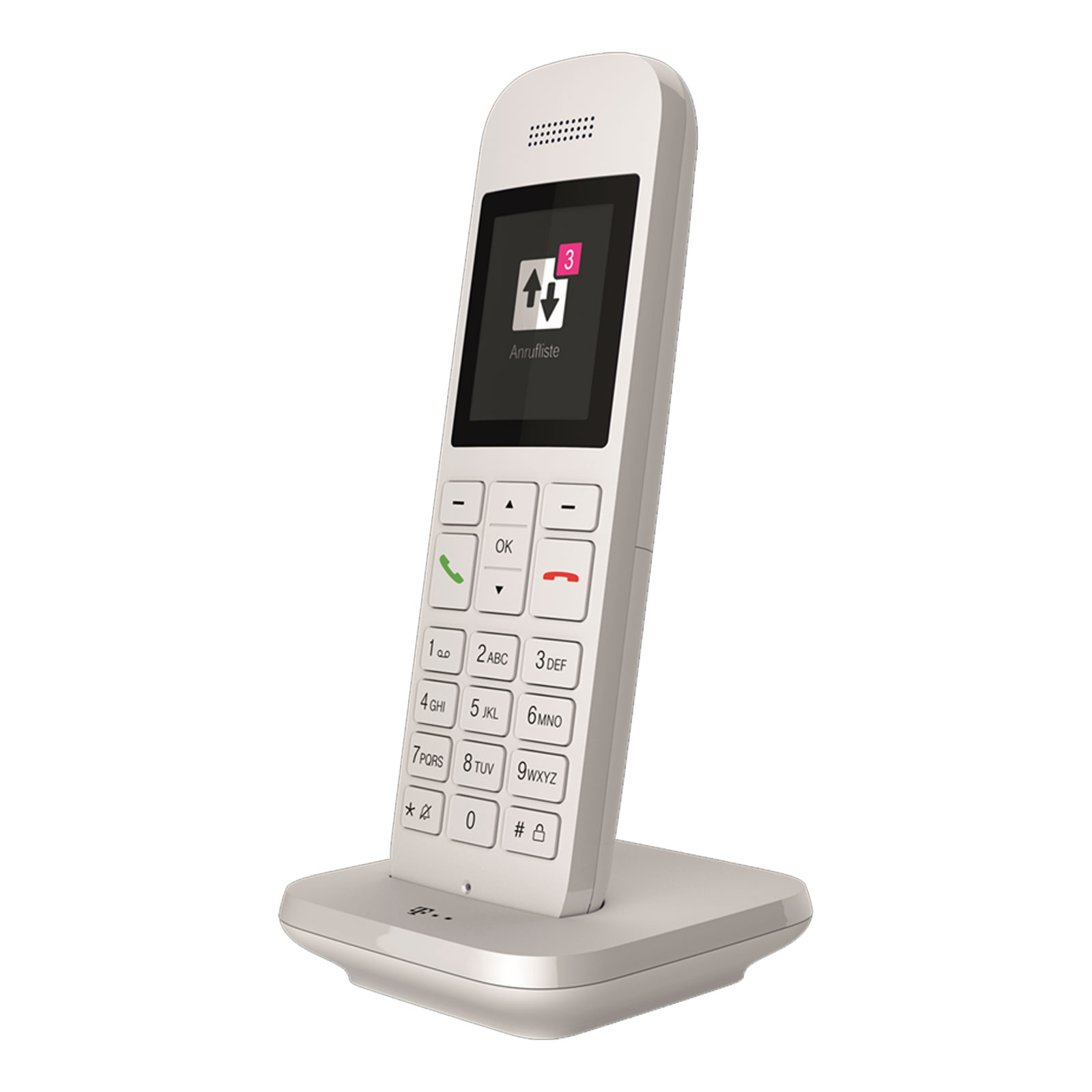 Telekom Mobilteil Anrufbeantworter Sinus Weiß Anrufer-Identifikation - Bild 3