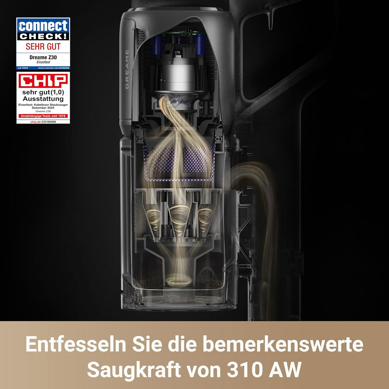 Dreame Z30 Akku Staubsauger - Bild 3