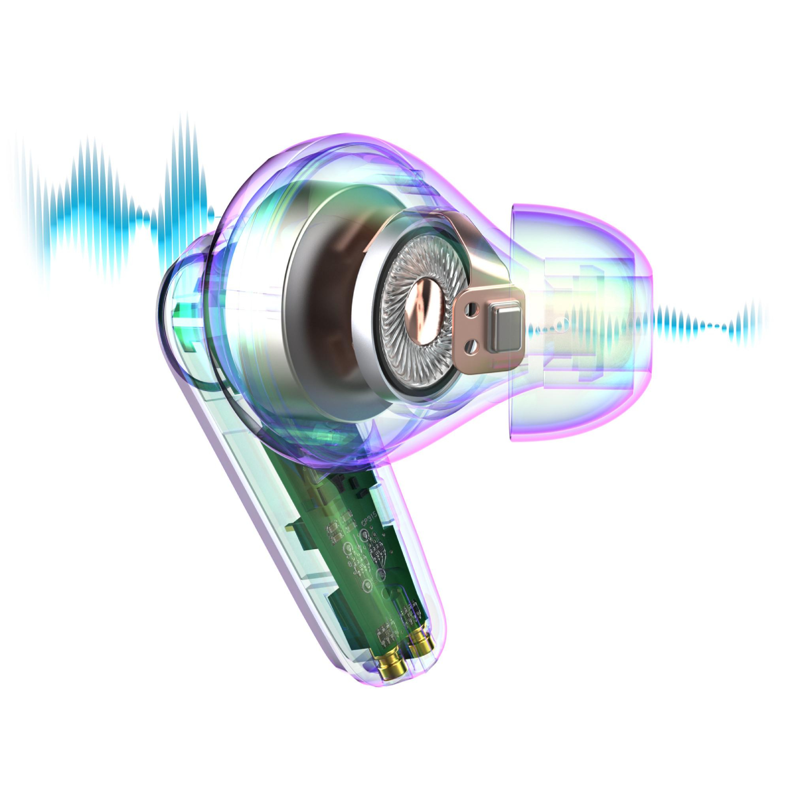 JLab In-Ear Kopfhörer Go Pods ANC TWS Headphones flieder (Headset-Funktion, Bluetooth, kabellos,noise cancelling, USB-C) - Bild 4