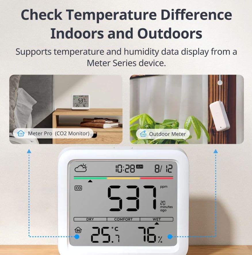 SwitchBot Meter Pro CO2 - Messgerät Smarte Wetterstation - Bild 3