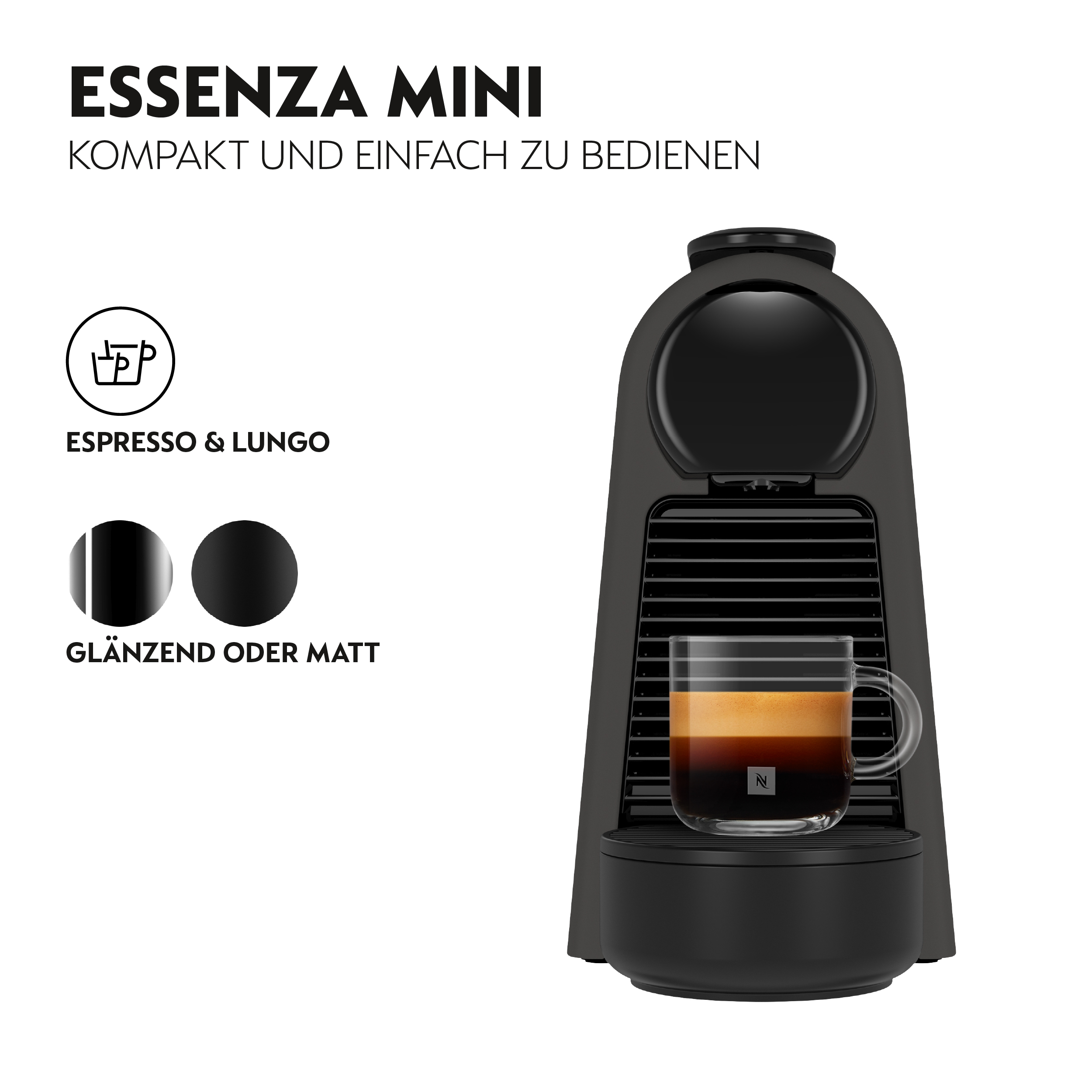 De'Longhi Nespresso Essenza Mini EN85.BKMT - Bild 3