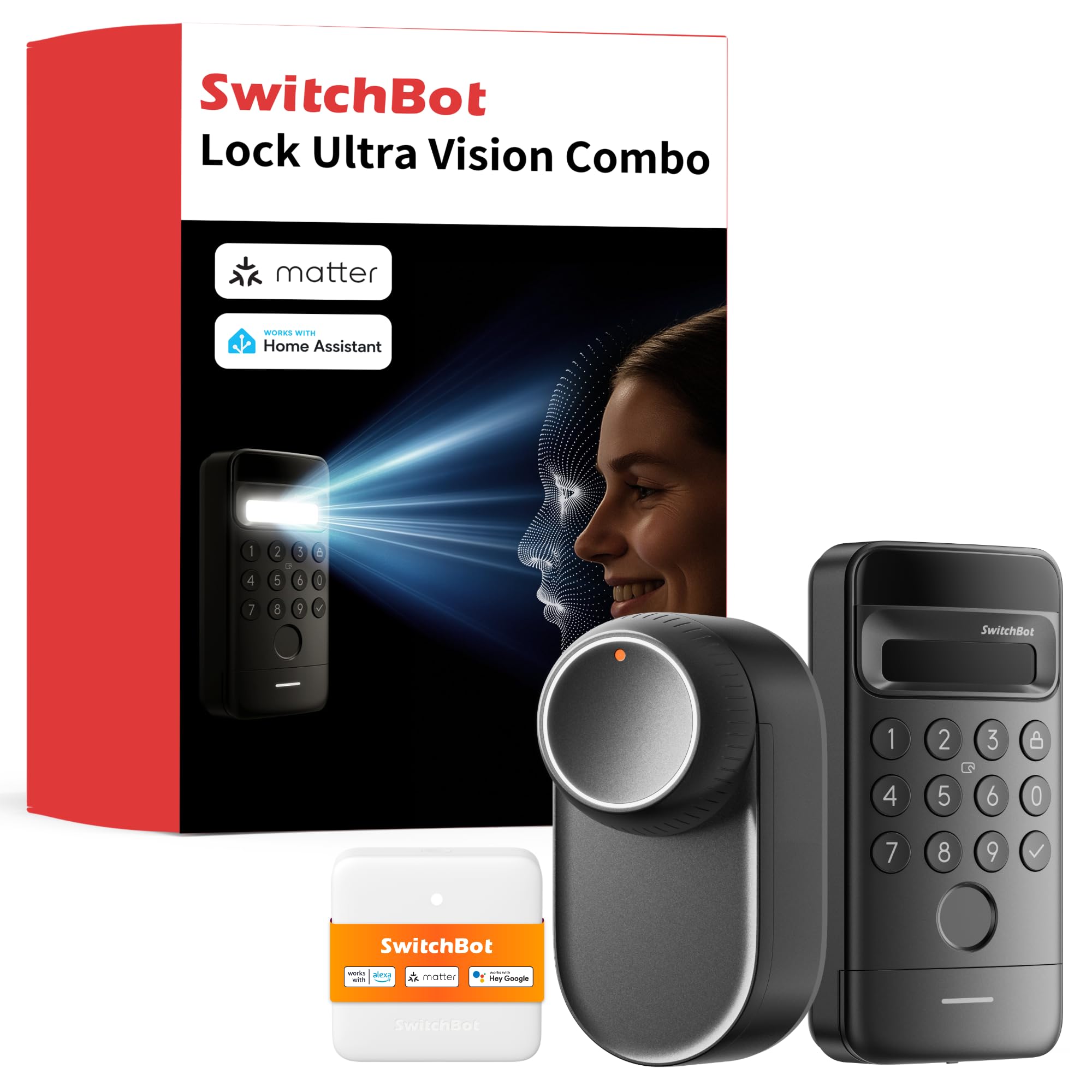 SwitchBot WLAN Smart Lock Ultra mit Keypad Vision - Bild 1