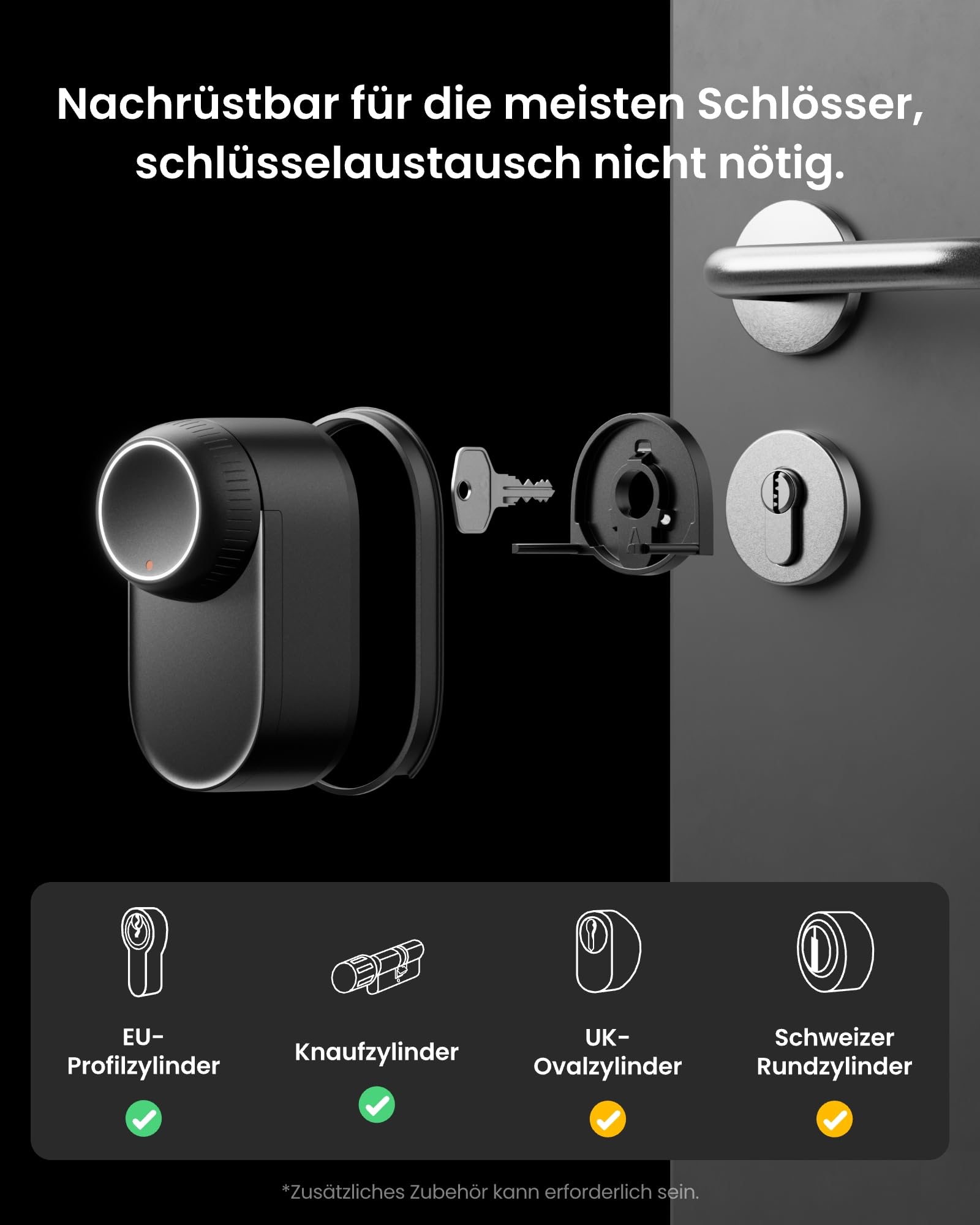 SwitchBot WLAN Smart Lock Ultra mit Keypad Vision - Bild 7