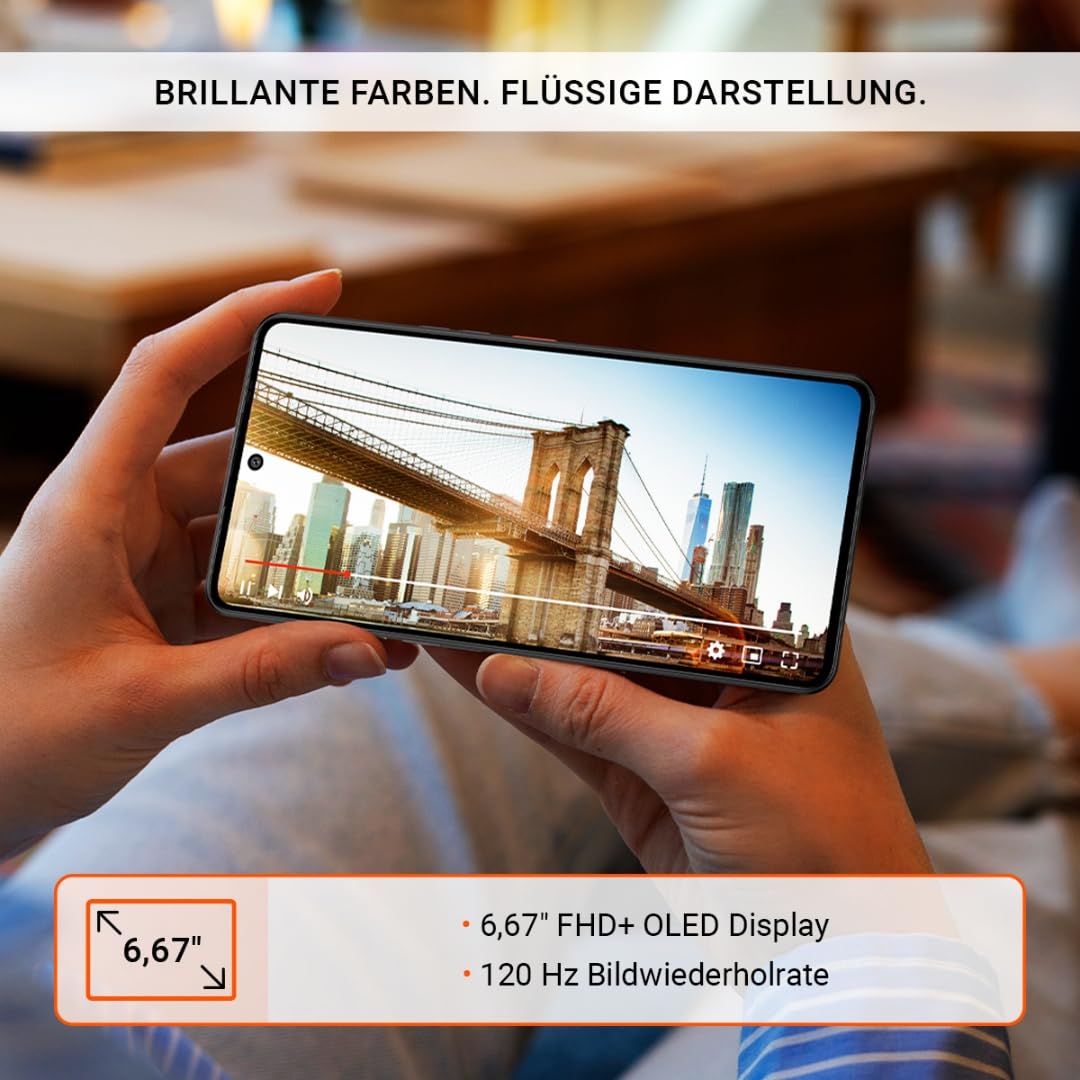 Gigaset GS6 Smartphone – 128GB+8GB RAM - 6,67