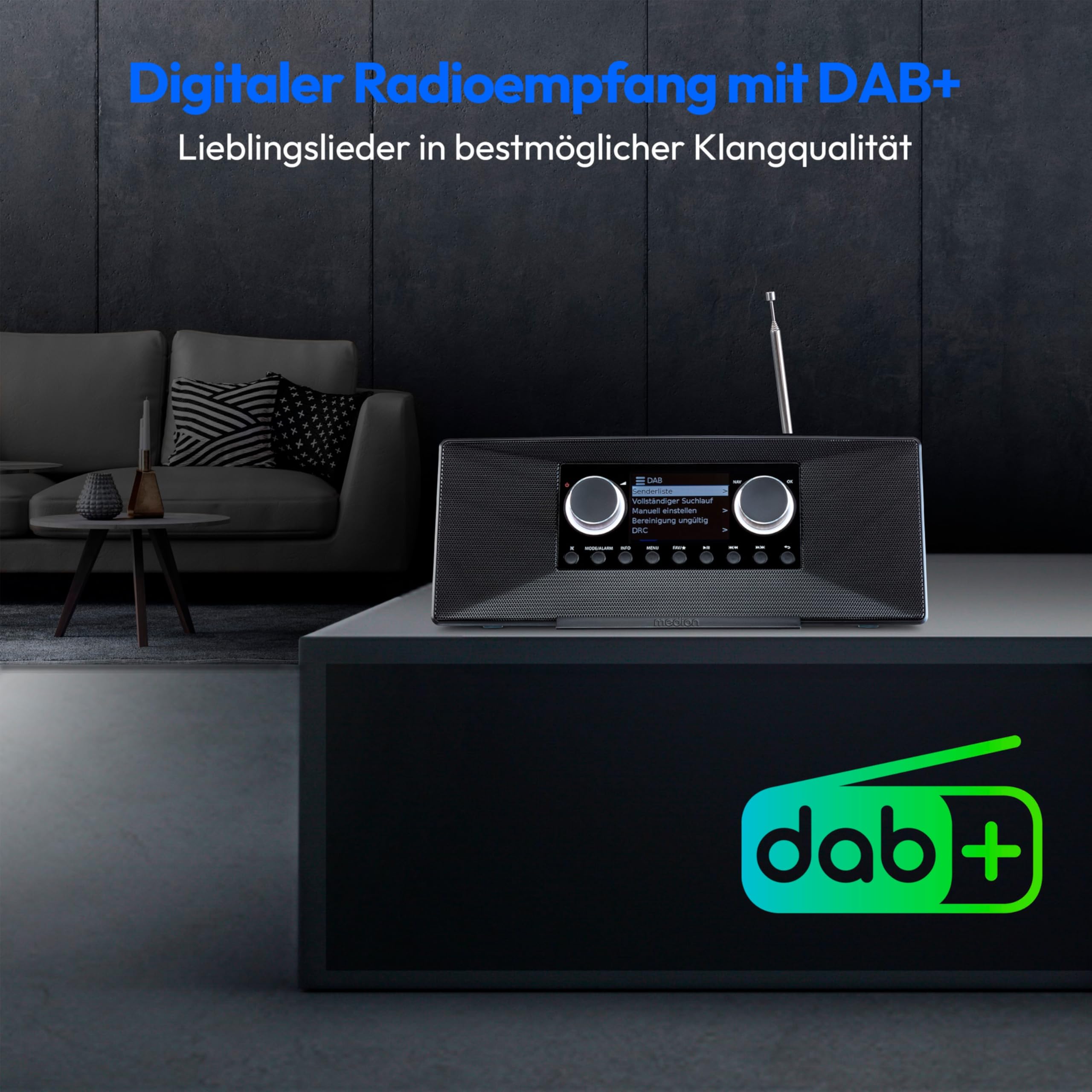 MEDION P85333 Internetradio mit DAB+ - Bild 3