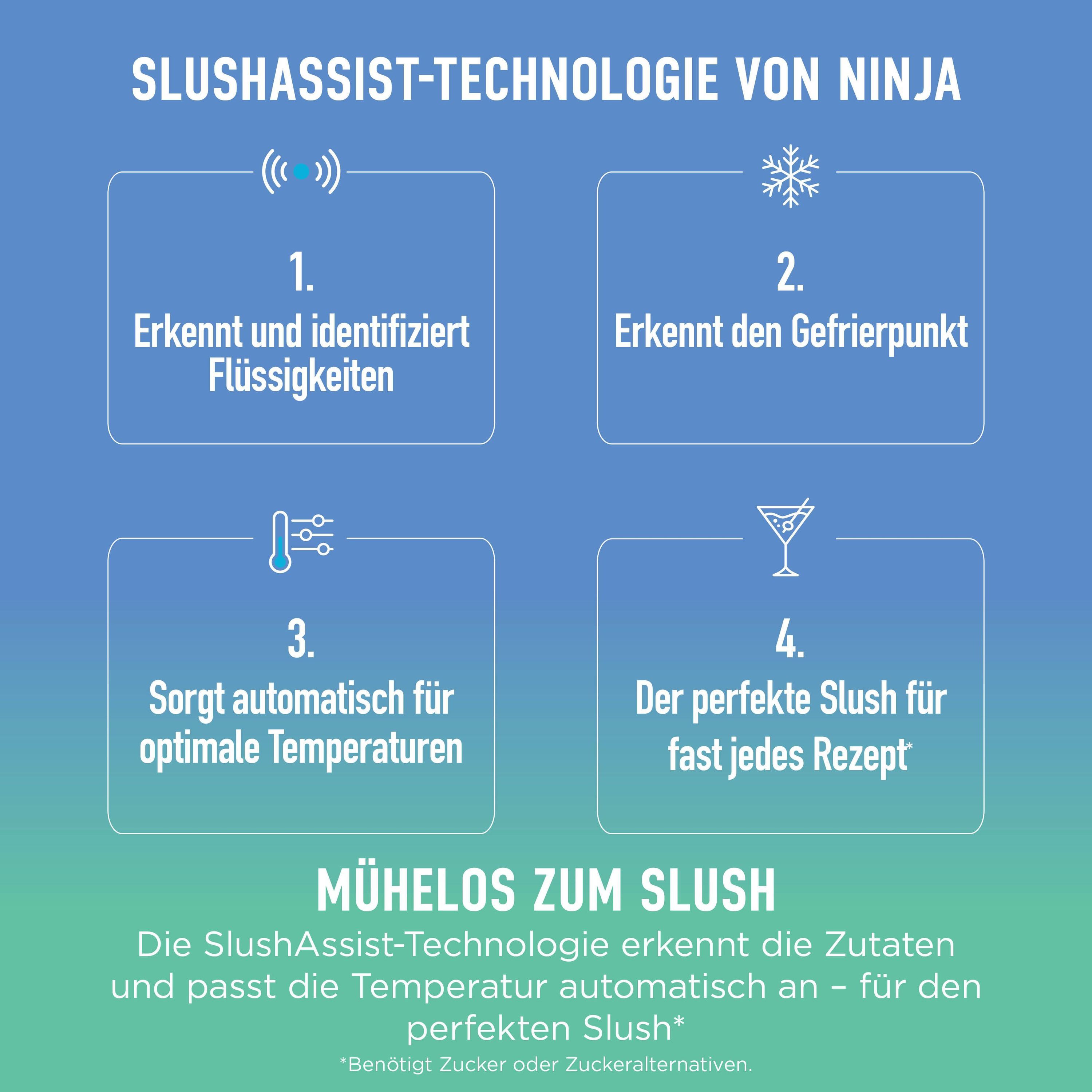 Ninja Slush-Eismaschine FS601EUPK1 Rosa Kühlbehälter Crushed Ice-Maschinen - Bild 6