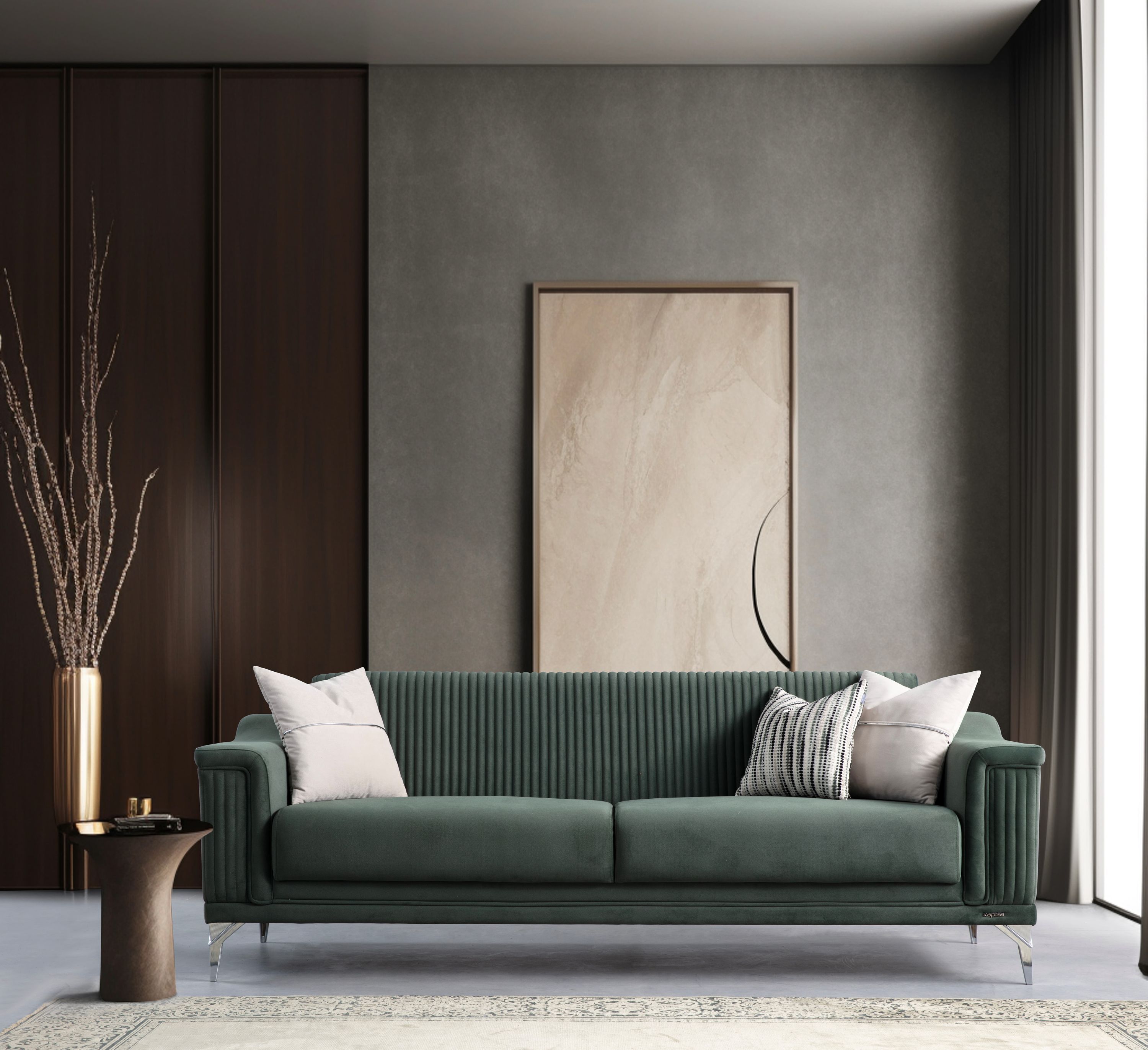 Elyss Sofa - Aufklappbares, Modernes Design Mit Schlaffunktion