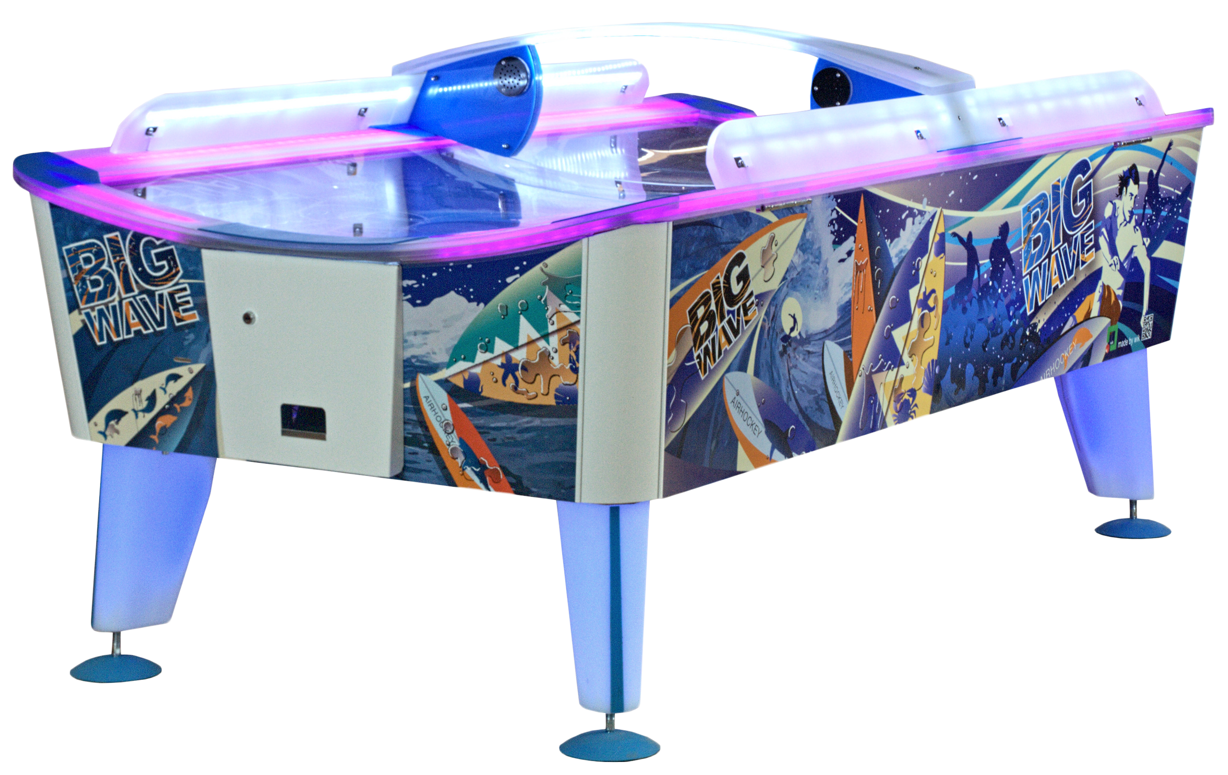 Airhockey Tisch Big Wave 8ft Outdoor - Wetterfestes Arcade Spiel
