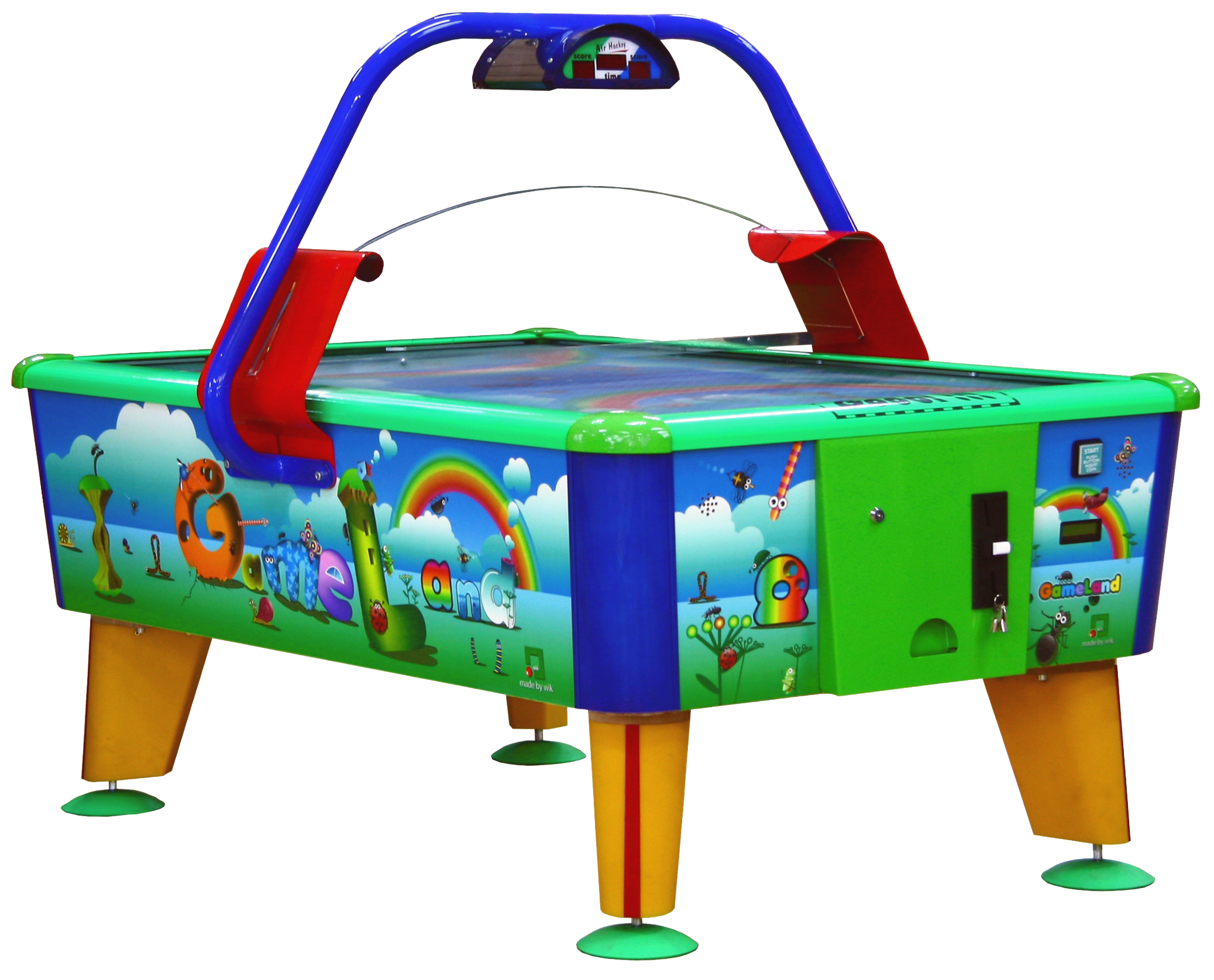 Airhockey Tisch Gameland 5ft - Kinderfreundliches Arcade Spiel