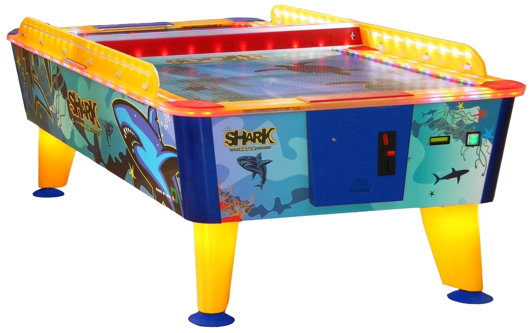 Airhockey Tisch Outdoor Shark 6ft - Wetterfestes Arcade Spiel
