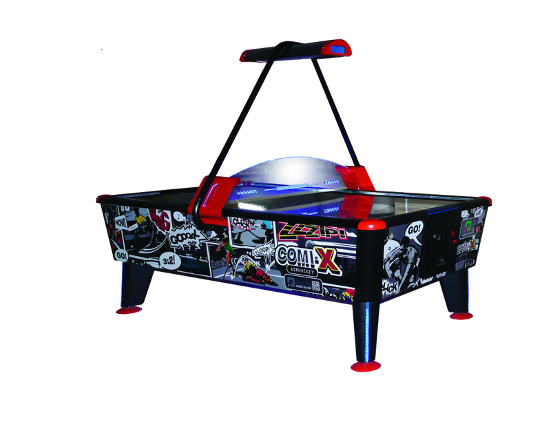 Airhockey Tisch COMIX 6ft - Indoor Arcade Spiel mit LED