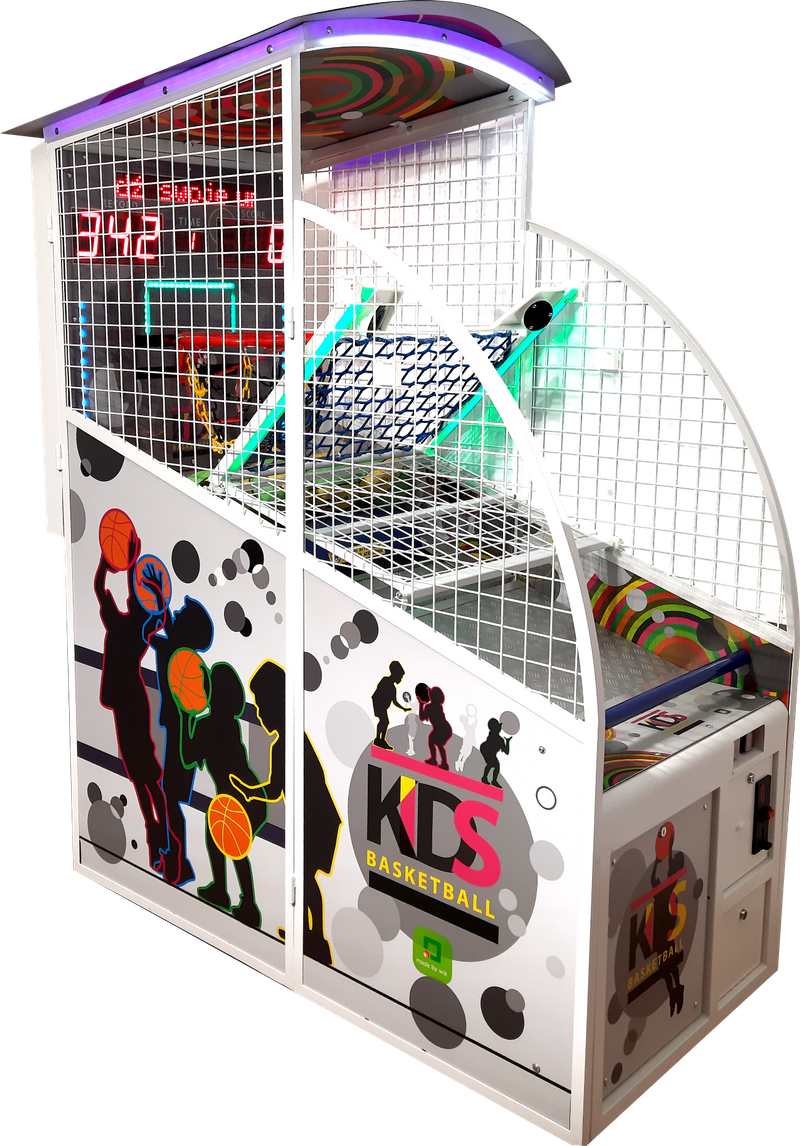 WIK Kids Basketball Anlage mit 5 Bällen für Kinder