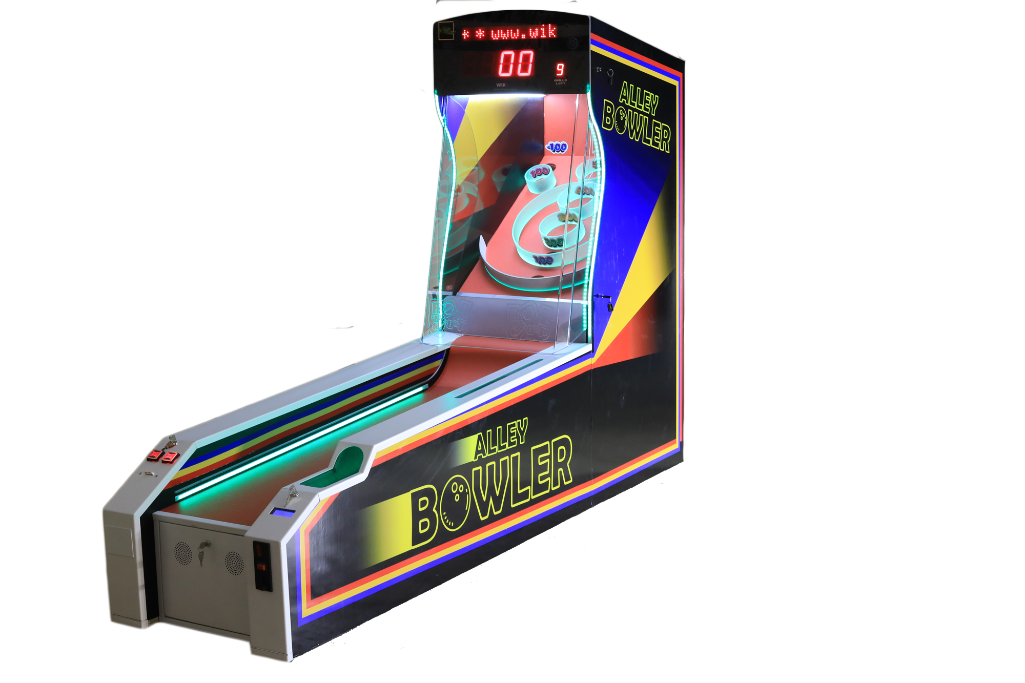 WIK Alley Bowler Bowlingbahn Automat Geschicklichkeit