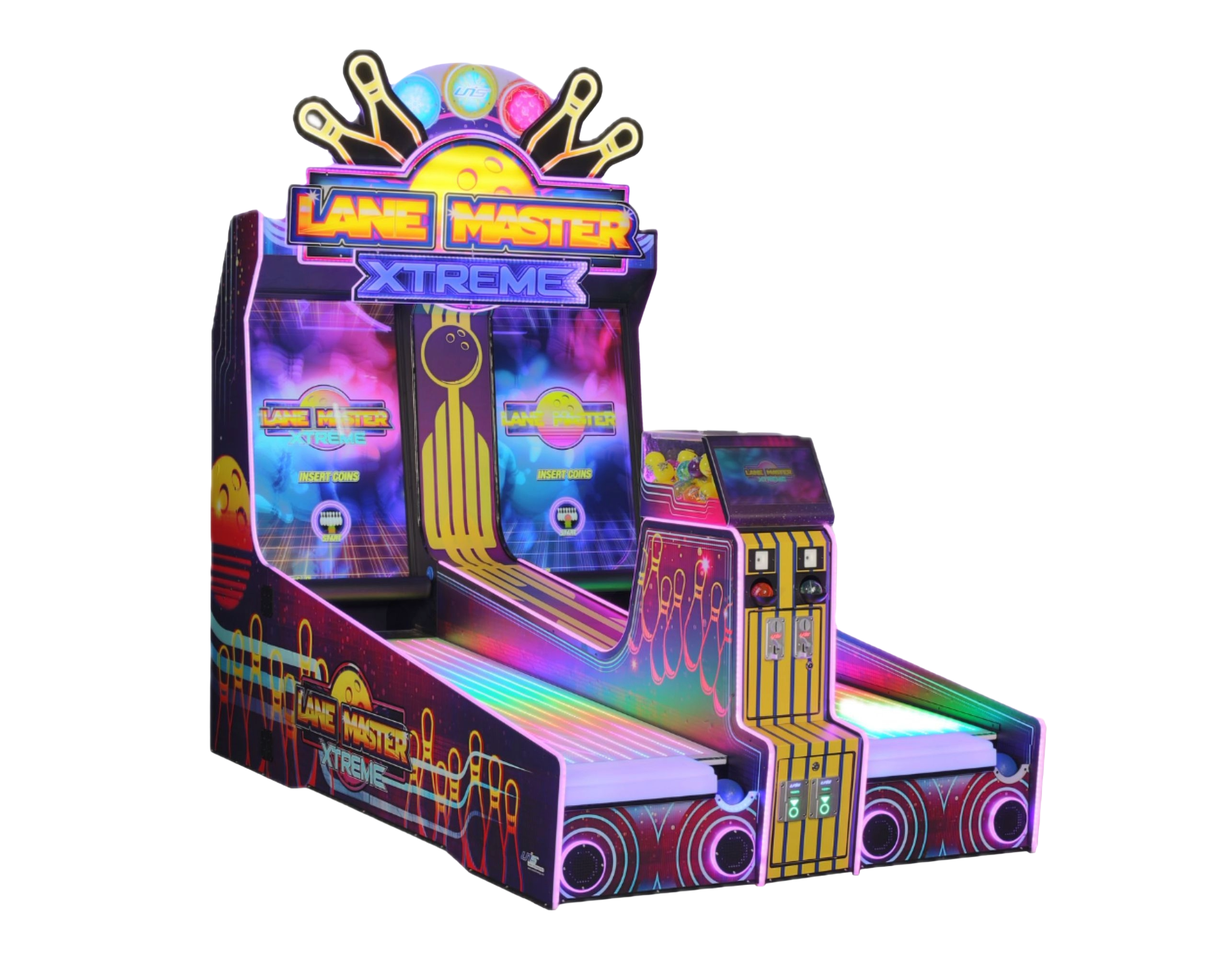 Unis Lane Master XTREME Doppel Bowlingbahn Automat