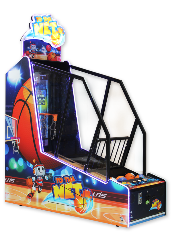 UNIS To Tha Net Junior - Kinder Basketball Anlage mit HD Display