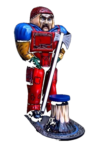 Hammer Lumberjack - Kraftmesser mit moderner LED-Matrix-Anzeige