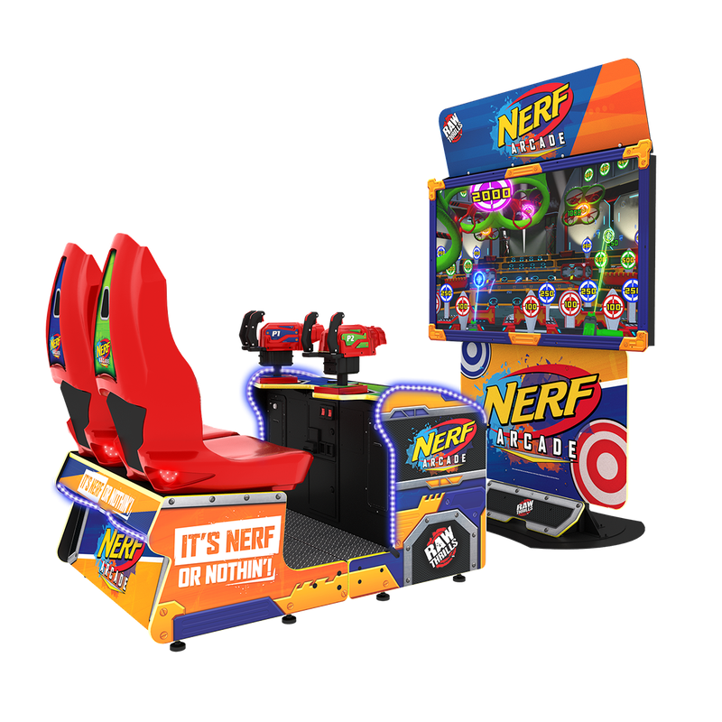 RAW Thrills NERF Arcade 65" 2-player Shooter