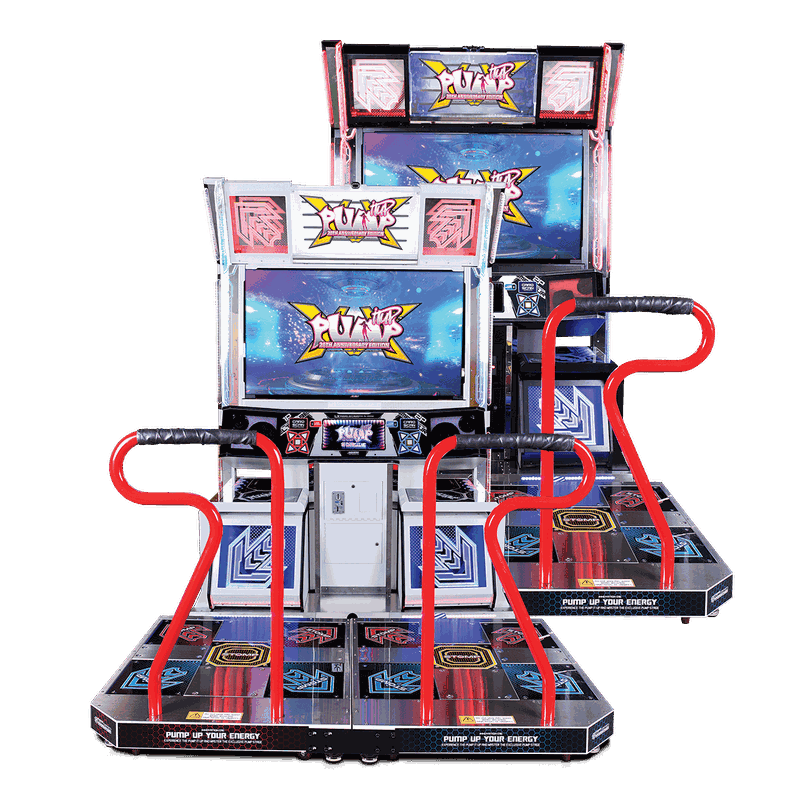 Andamiro Pump It Up Musikvideospiel mit Tanzfläche