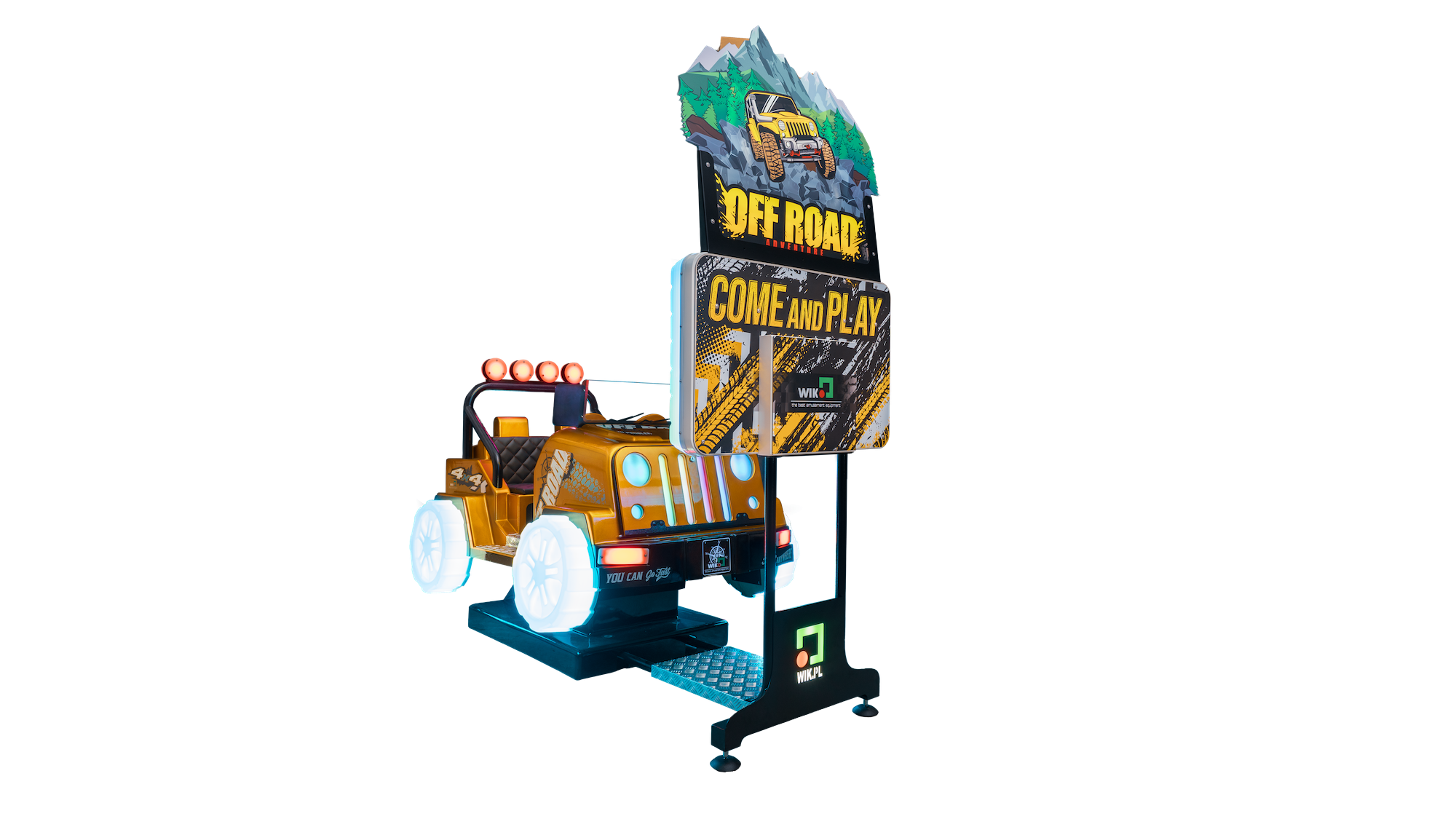 WIK Jeep Off-Road Kiddie Ride Kinder Fahrzeug